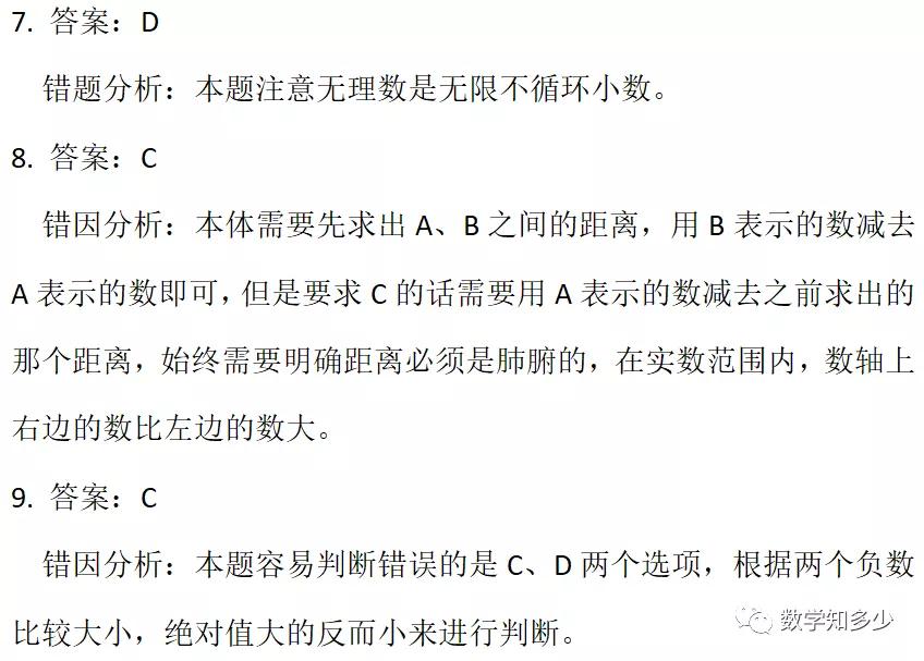 中考必考实数运算题,中考易错解答题数学