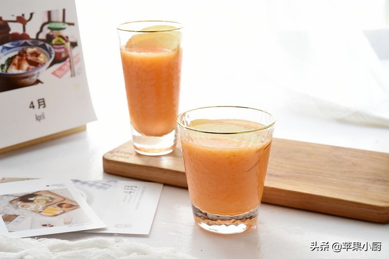 在家就能做的好喝的果汁,一分钟学会在家自制果汁