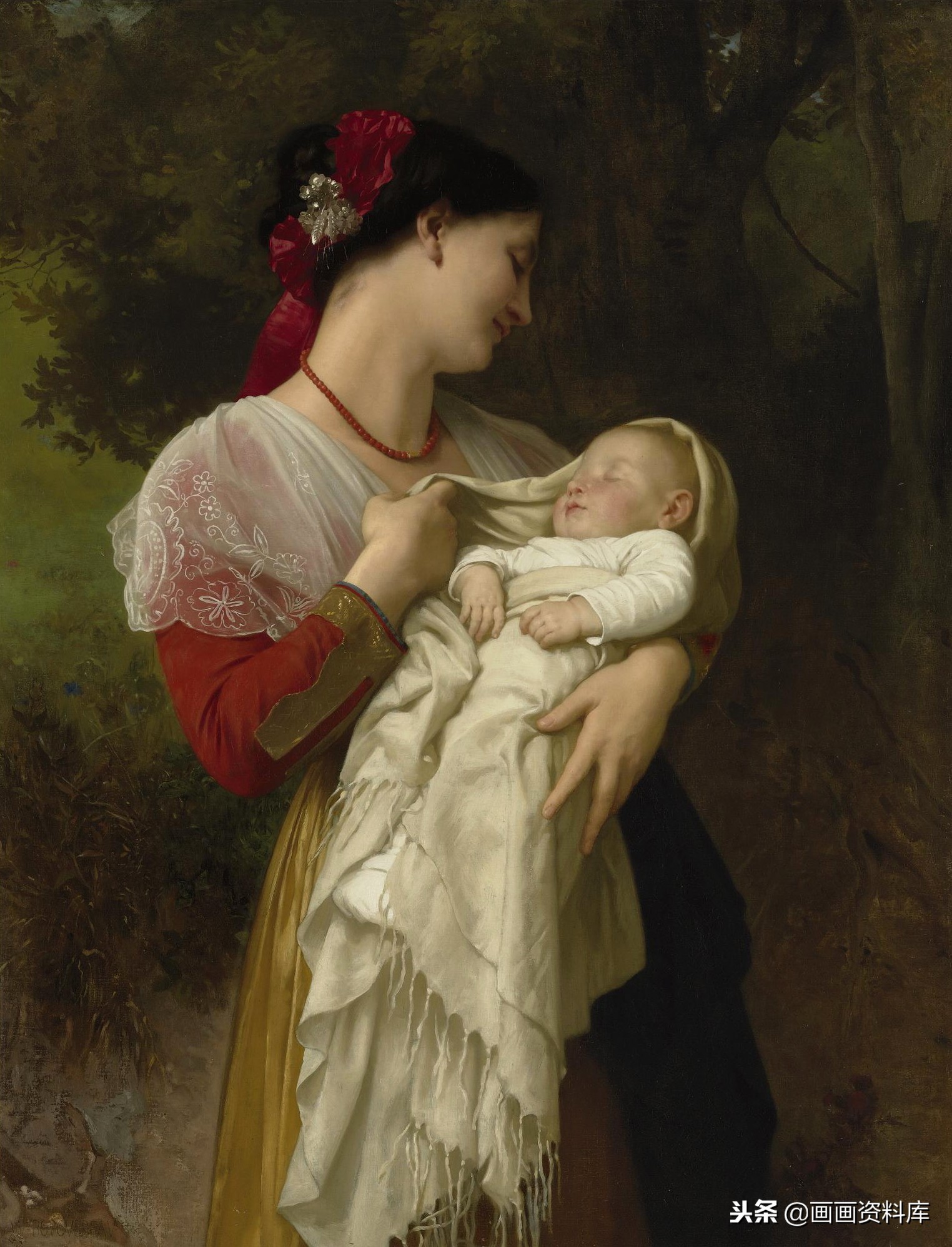 油画入门必学500例简易大幅油画,西方油画大师绘画技法教程