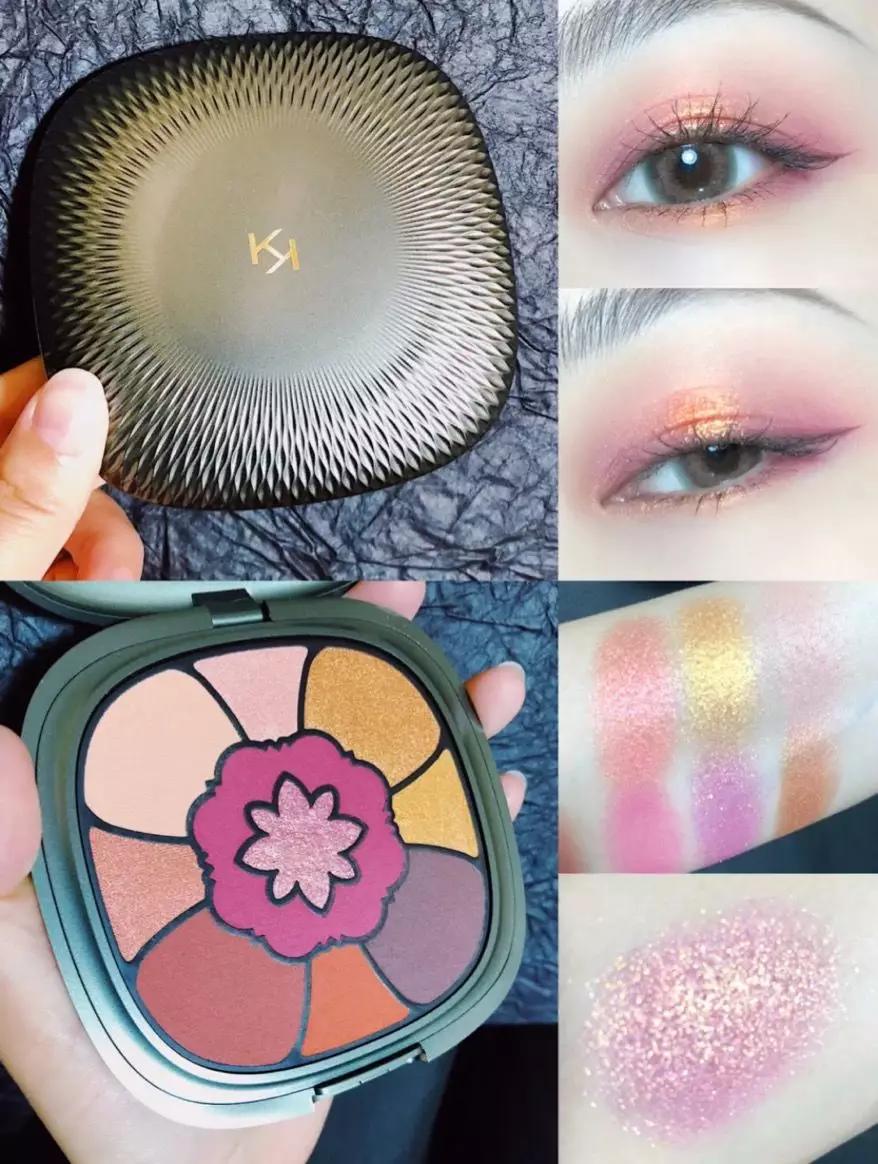 kiko和橘朵哑光高光,kiko水莲花粉饼和橘朵
