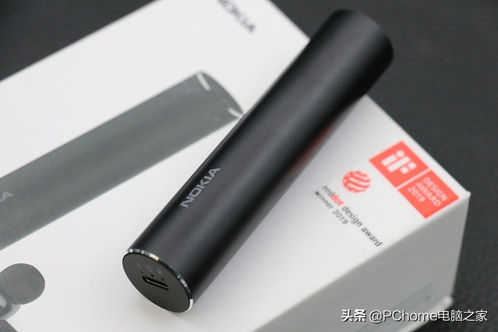 NokiaBH-705耳机开箱：口红设计精致简约