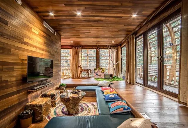 特色树屋民宿度假屋设计方案,很有创意的木屋