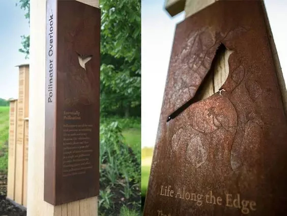 锈蚀耐候钢板表面需要处理么,耐候钢板在景观中的应用