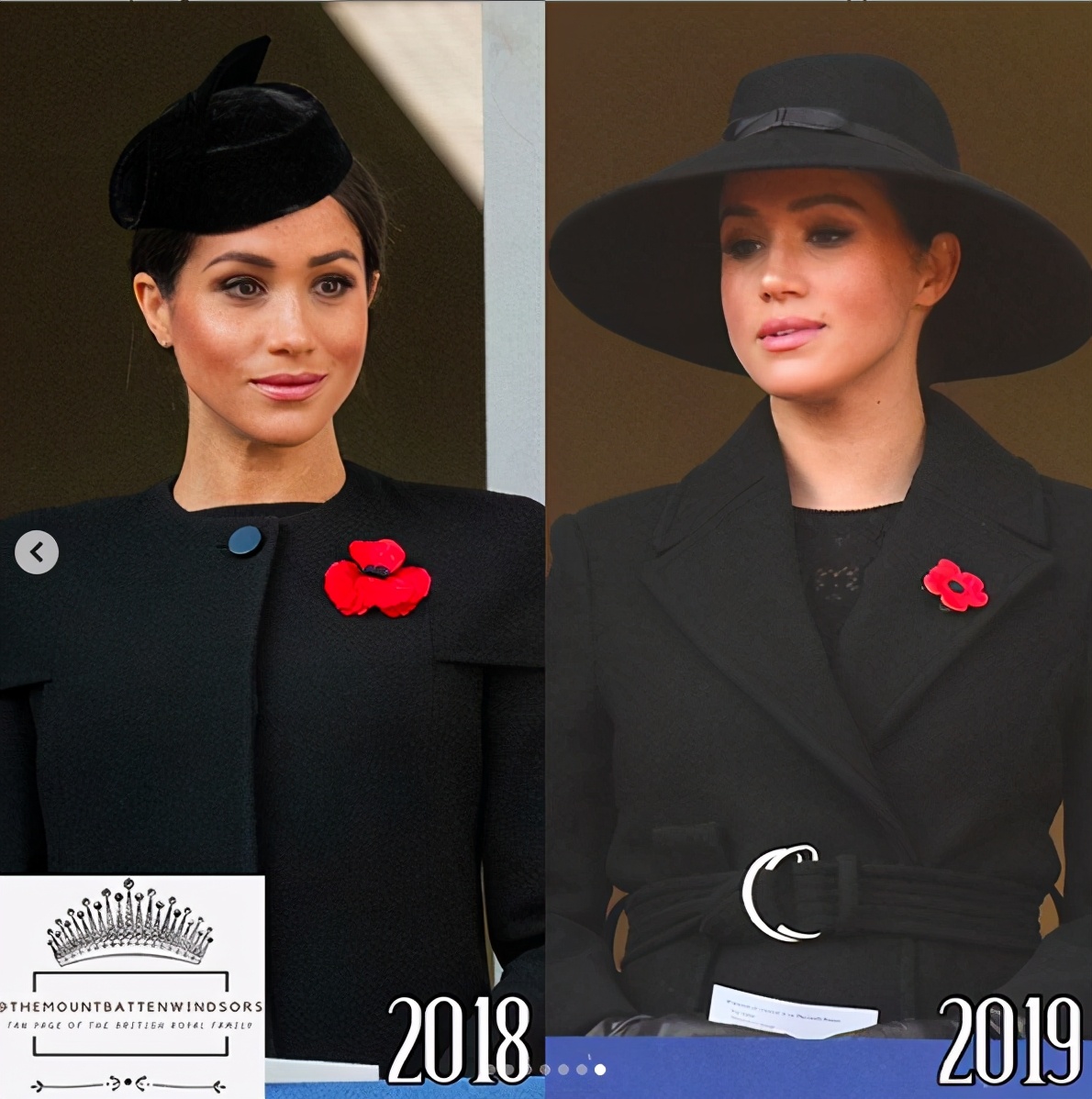 梅根高跟鞋踩草坪与凯特隔空较量,哈里正装挂满勋章不舍王子身份