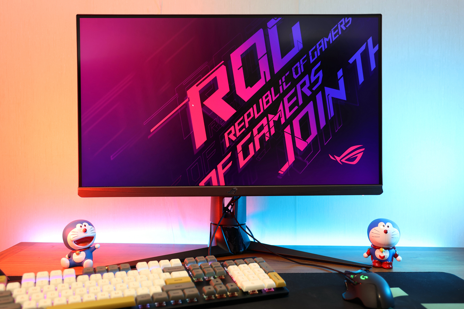 华硕绝景xg27aq和pg279q,rogxg27uq27寸4k144hz显示器