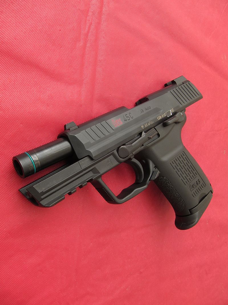 德国hk45c战术手枪模型,德国hk45手枪玩具