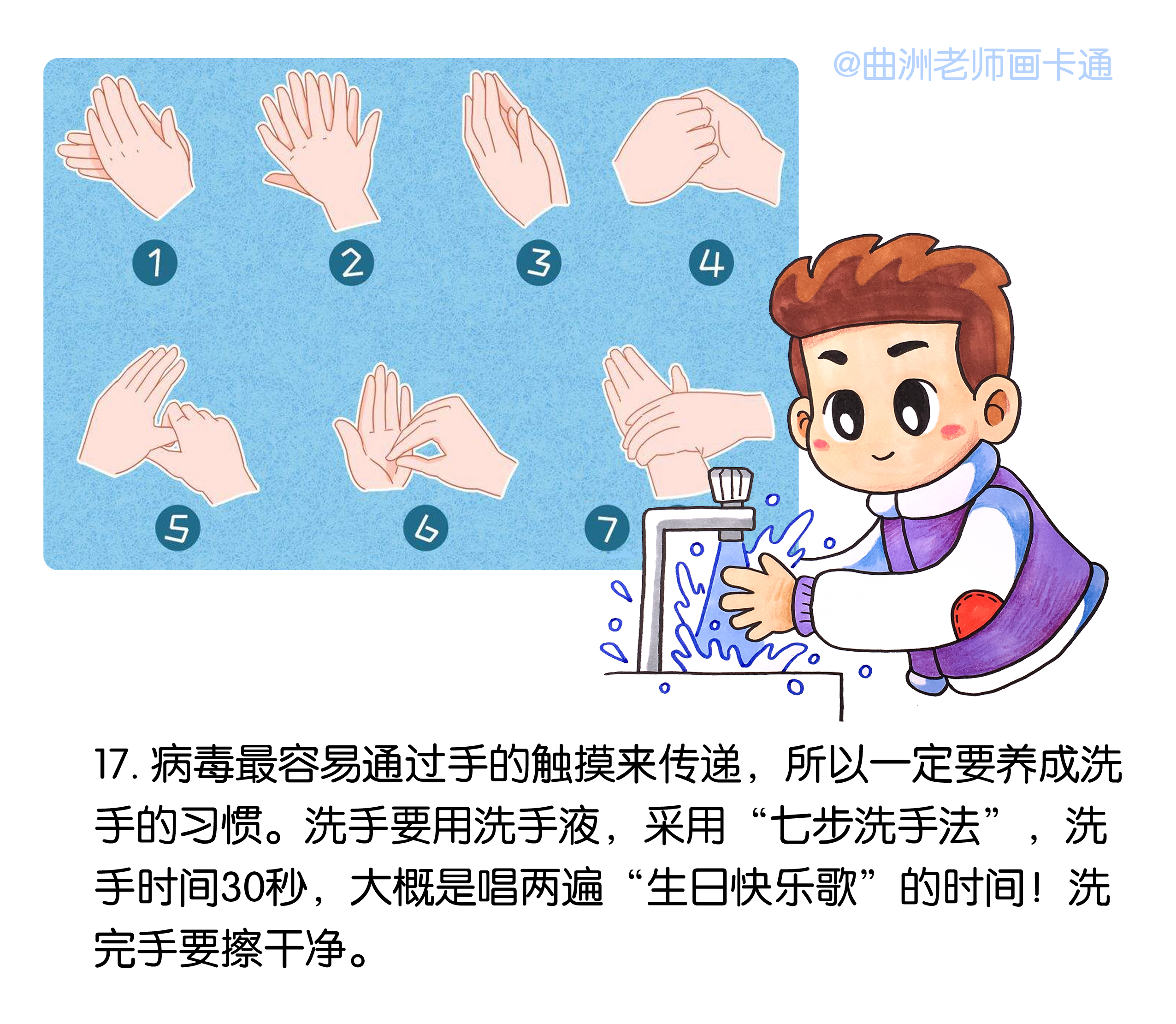 写给孩子的新型冠状病毒科普绘本,新型冠状病毒儿童绘本简单漫画