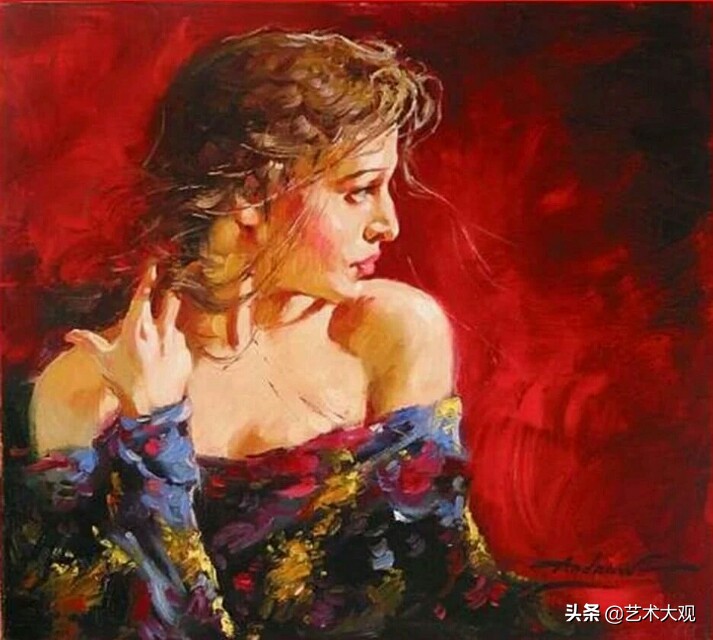 欧美顶级油画人物,人物油画的绘画教程视频