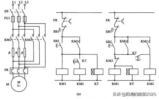 输送带自动控制电气原理图,自动控制电气图讲解