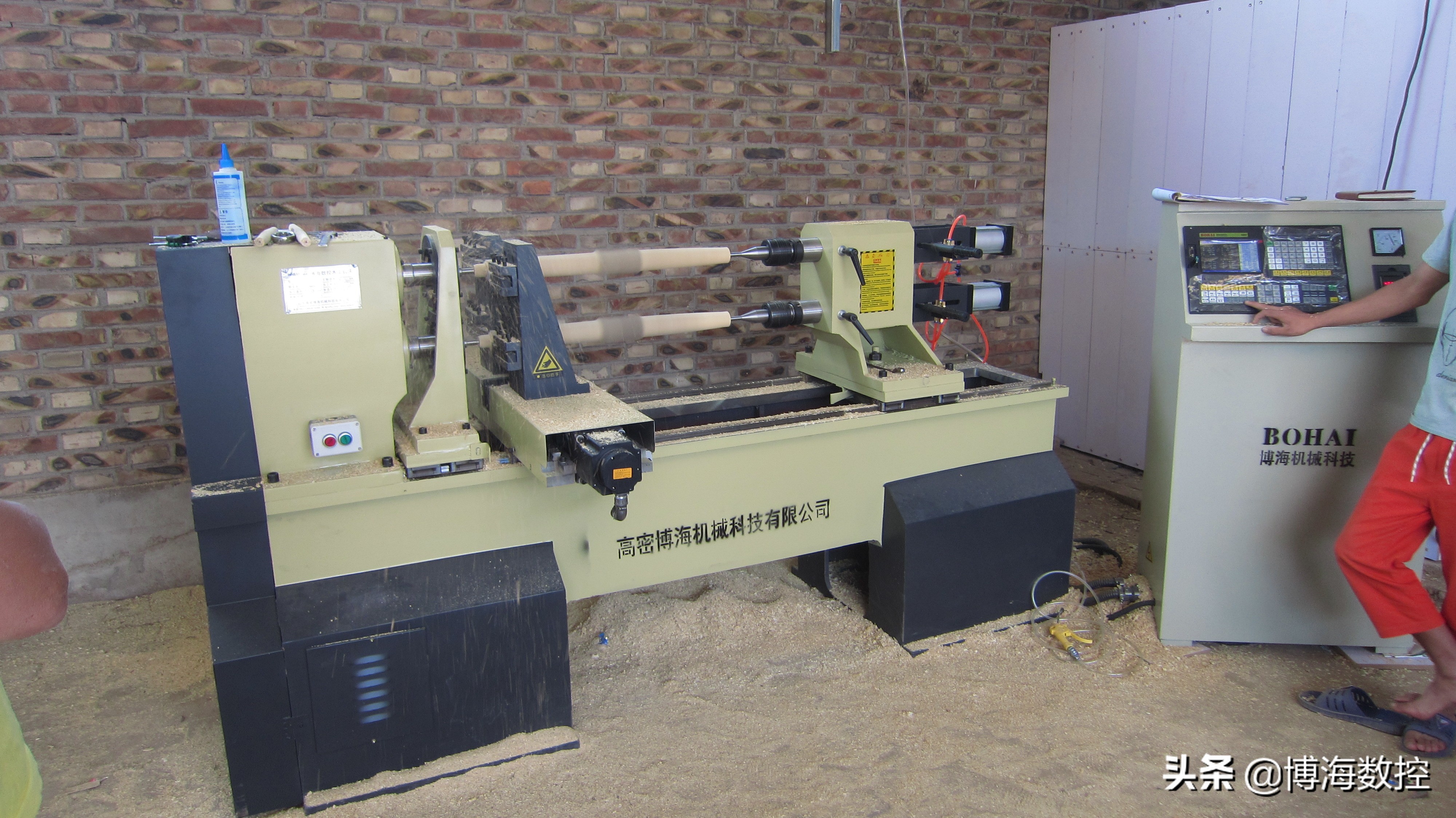 博海木工数控,山东高密博海数控木工车床