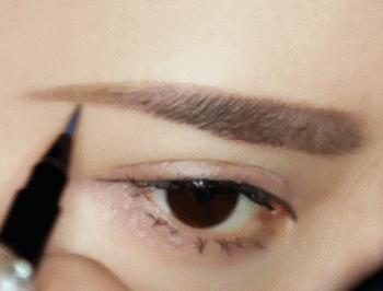 初学眉毛怎么画才能根根分明,新手画眉毛的技巧和方法