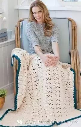各种毛线毯的编织教程,手工毛线毯编织
