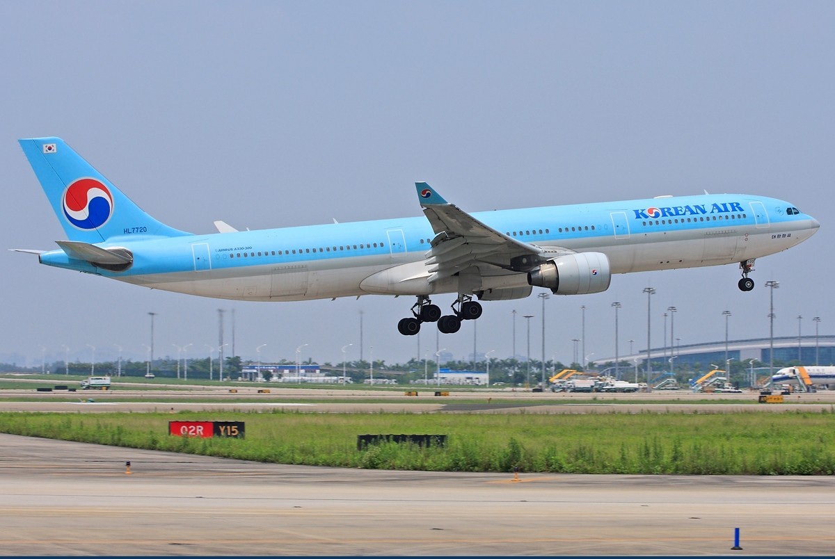 天津航空飞韩国航线,中国最长直飞国内航线