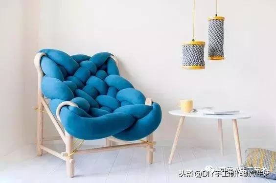 旧床单改椅子坐垫,床单自己做坐垫教程最简单