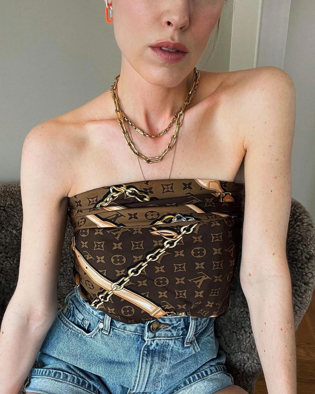 中国的肚兜中国风,国外流行中国肚兜