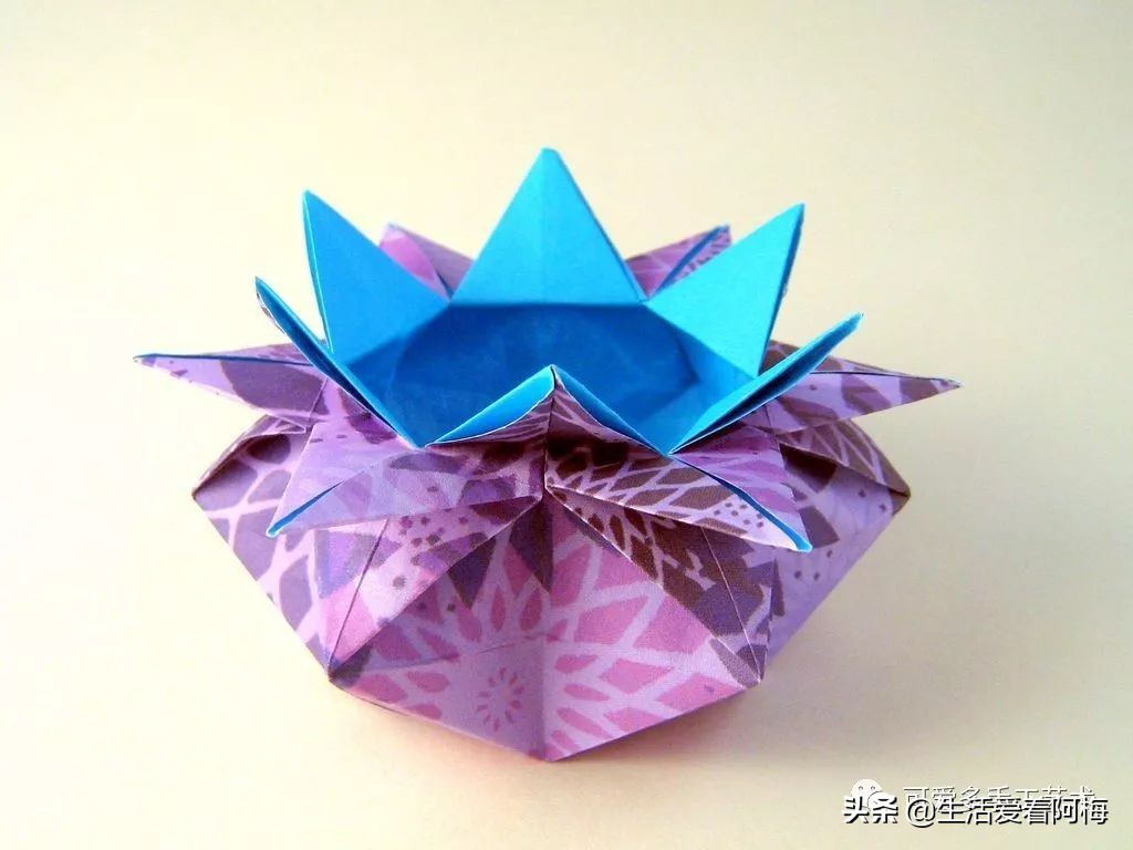 纸手工折盒教程,卡纸折漂亮的包装盒