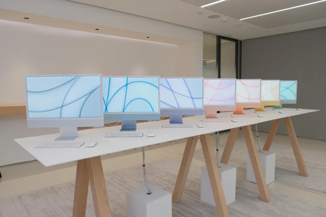 苹果新款imac一体机开箱体验,苹果24寸imac上手怎么样