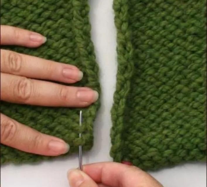 上下针无缝缝合怎么缝,手工缝合对缝技巧