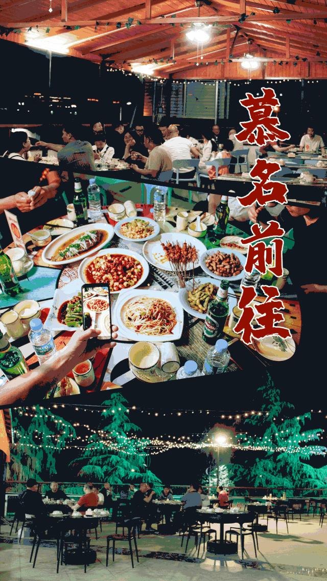 龙门小龙虾烧烤,夏天路边大排档撸串啤酒小龙虾