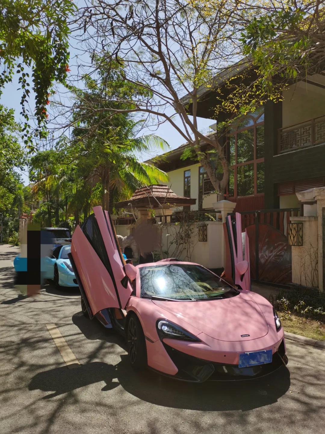 迈凯伦720s自驾游,三亚租车迈凯伦600