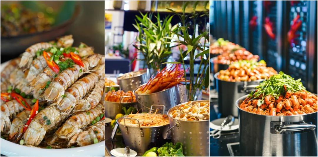 海花岛希尔顿海鲜自助餐团购,在希尔顿住酒店可以免费吃自助餐