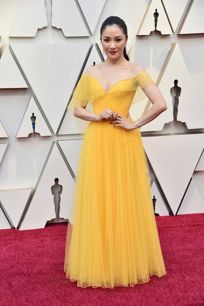 ladygaga91届奥斯卡红毯,麦粒ladygaga