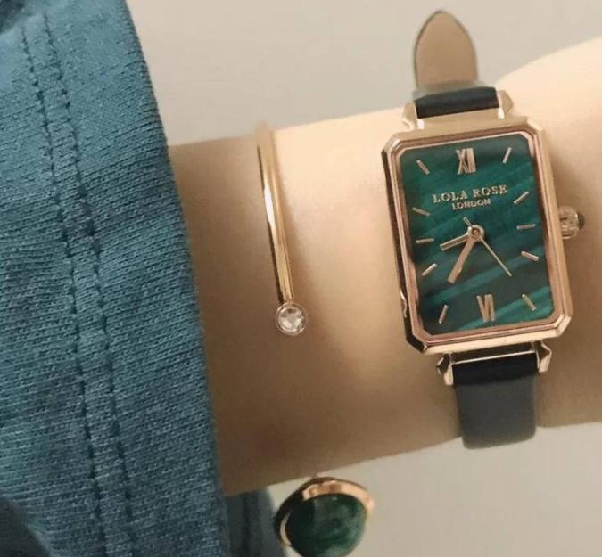 lolarose手表什么档次,复古小绿表lolarose手表测评