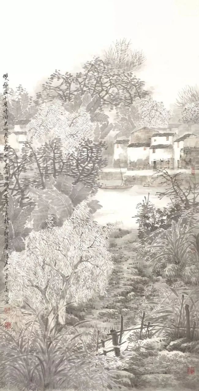 充满诗情画意的山水田园风光,慢慢体味令人陶醉的田园山水韵味