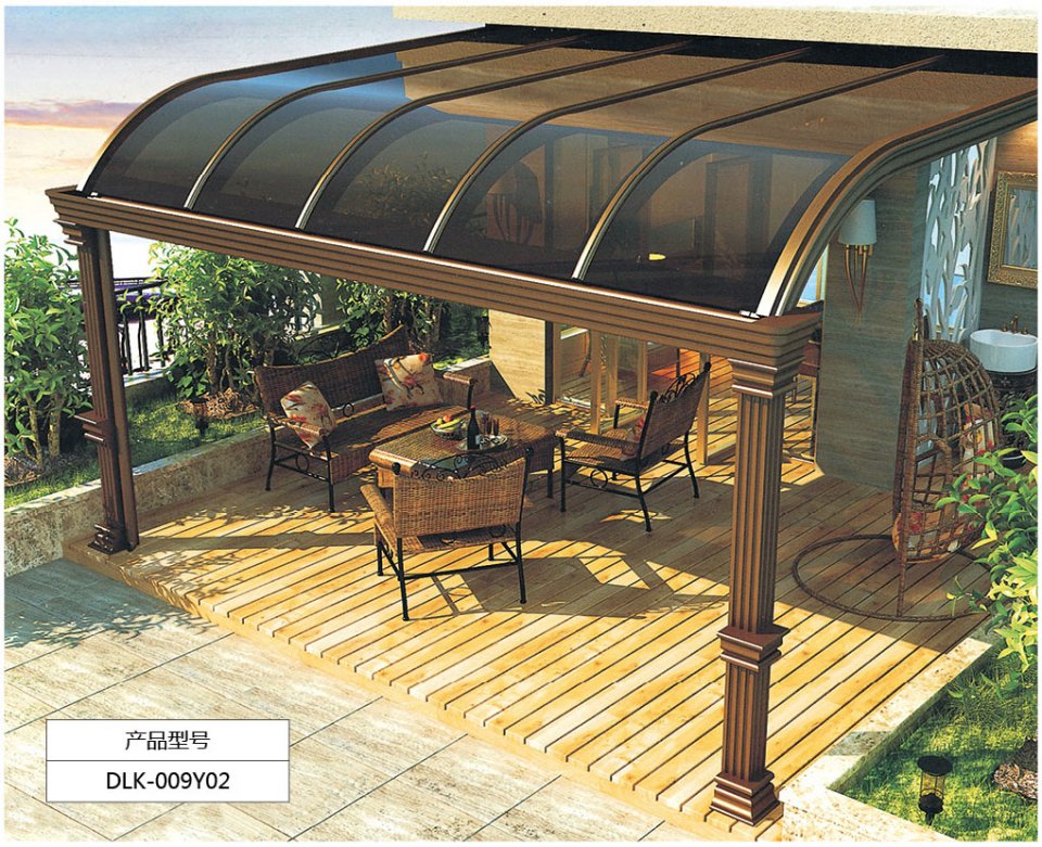 家用阳光板雨棚,阳光板哪个尺寸适合做雨棚