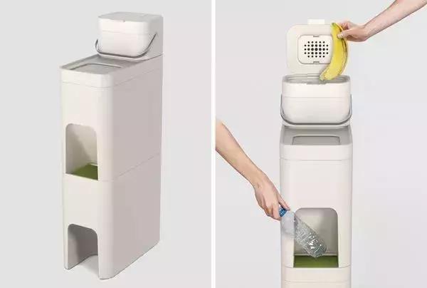 垃圾桶分类创意设计,垃圾分类垃圾桶设计