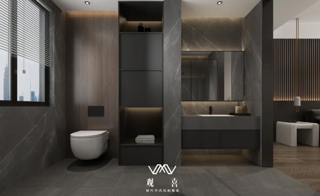 墨·白,两种极致色彩打造令人惊艳意式极简风的家