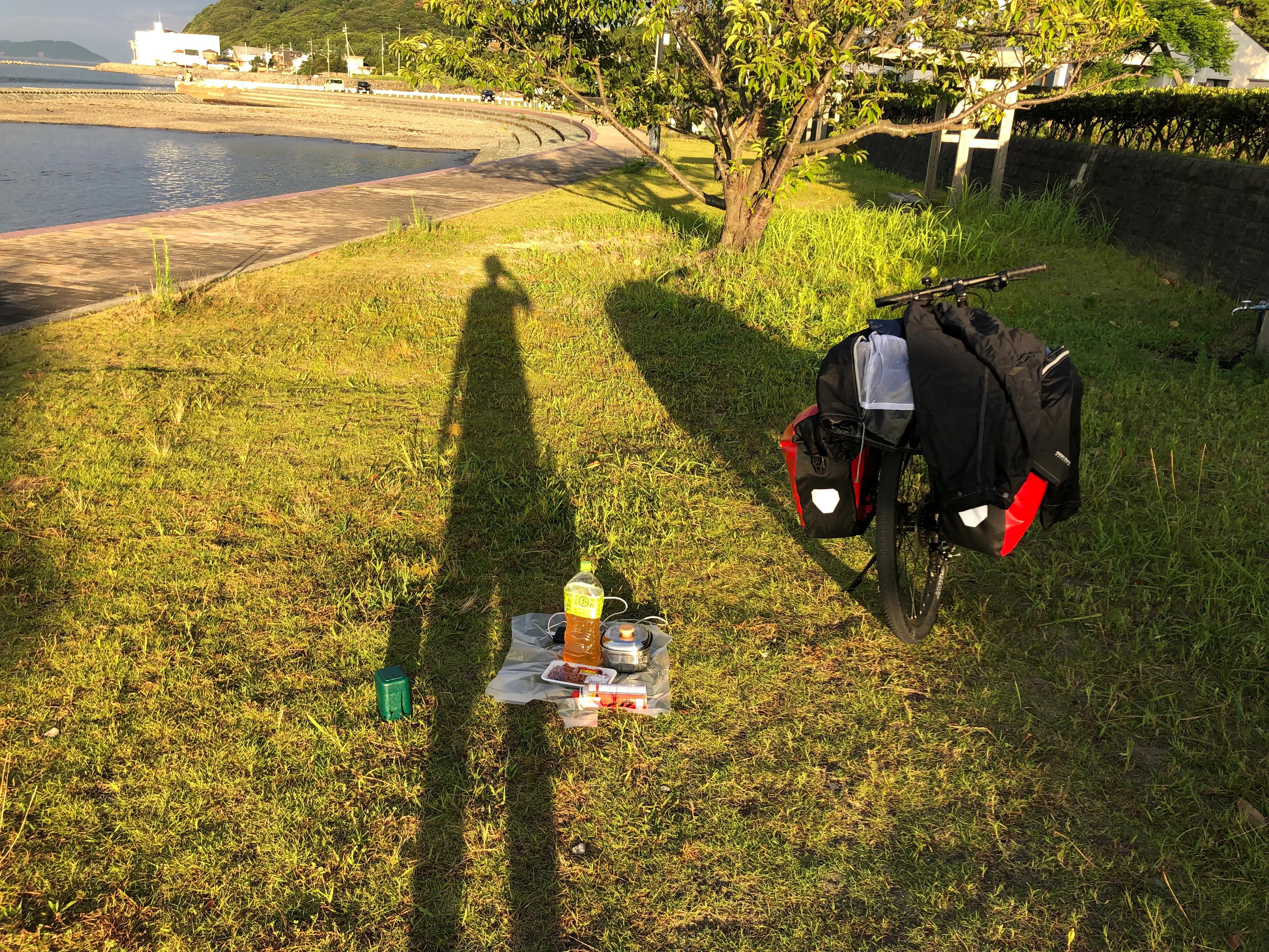 来到四国最北端，今天是最后的露营绕四国一圈的自行车旅行#11