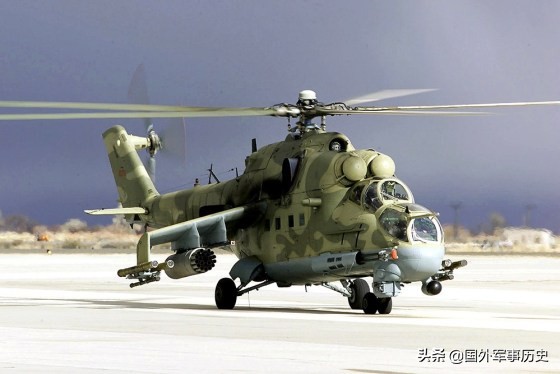 苏联米-24直升飞机,苏联时期的米24武装直升机多重