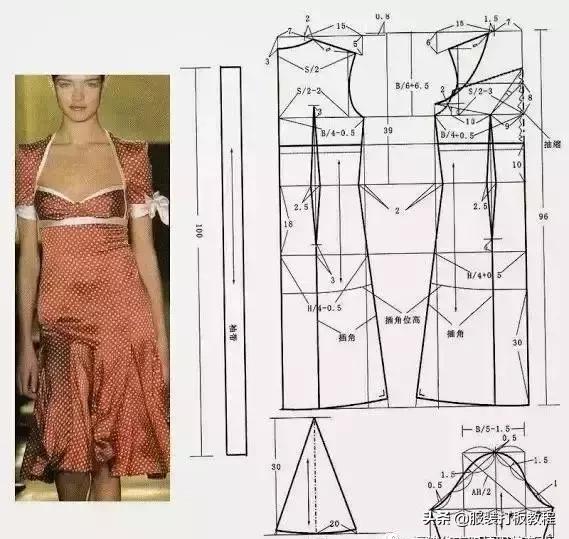 服装打版制版教程,打版纸样制版裁剪教程