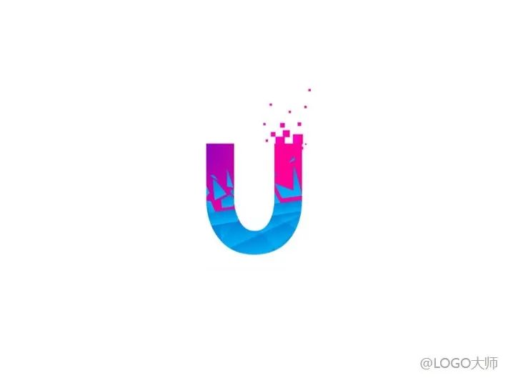 瀛楁瘝u鏄粈涔堣。鏈嶅搧鐗宭ogo,瀛楁瘝u璁捐logo