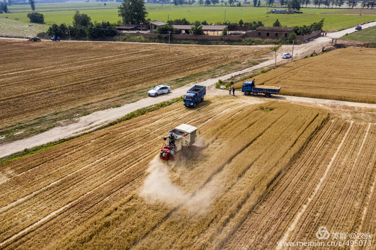 豫西老家放飞机,空中看黄河美景