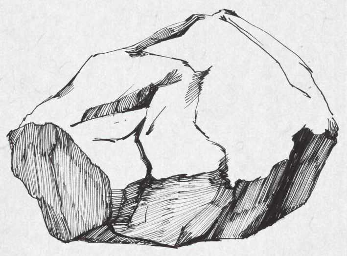 八种石头画法,石头画法步骤视频教程