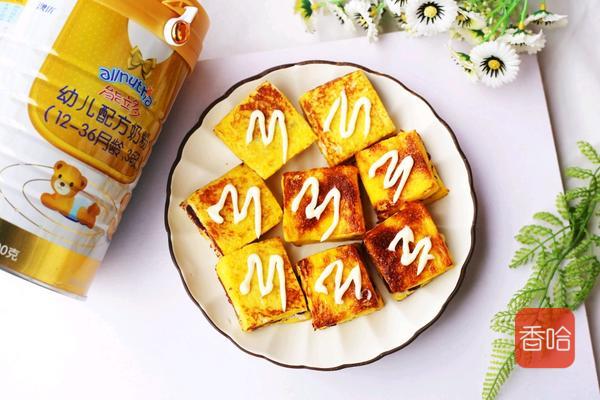 紫薯西多士做法空气炸锅,紫薯西多士烤箱