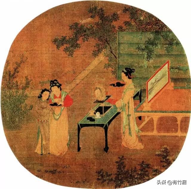 100幅绝美宋画100句经典宋词,经典品鉴100首宋词配100幅宋画