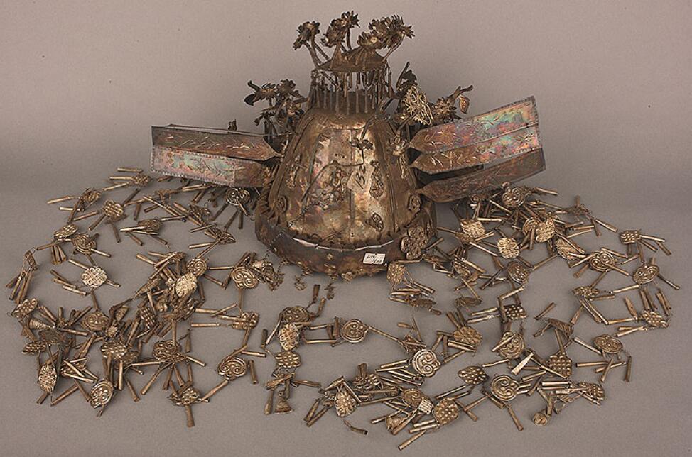 传统工艺手工制作银饰蒙古,传承古法手工银饰