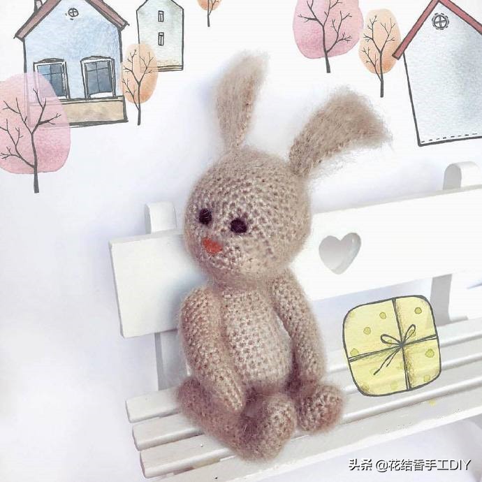 最简单的毛线玩偶钩织,简单好看的毛线钩织玩偶