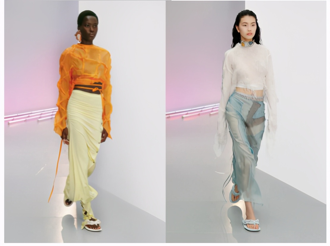 2022春夏巴黎时装周街拍欣赏,2021夏夏高定时装周