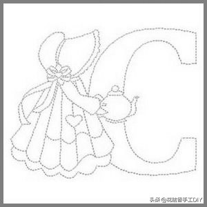 新手缝纫小白看过来,超级简单超级漂亮的刺绣教程