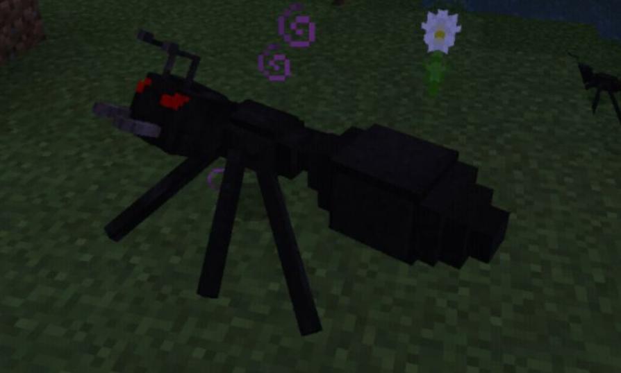 我的世界四条手臂的未知生物,我的世界更精致的萌化怪物蜘蛛