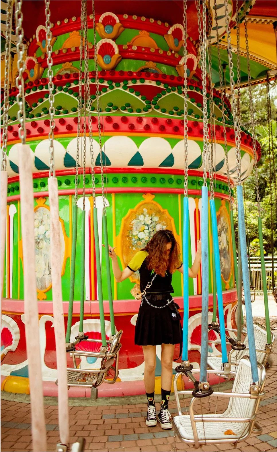 深圳东湖公园游乐场以前样子,深圳藏在森林里游乐园