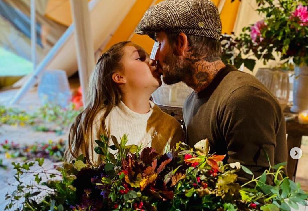 贝克汉姆和大儿子互相嫌弃,贝克汉姆小七大变样