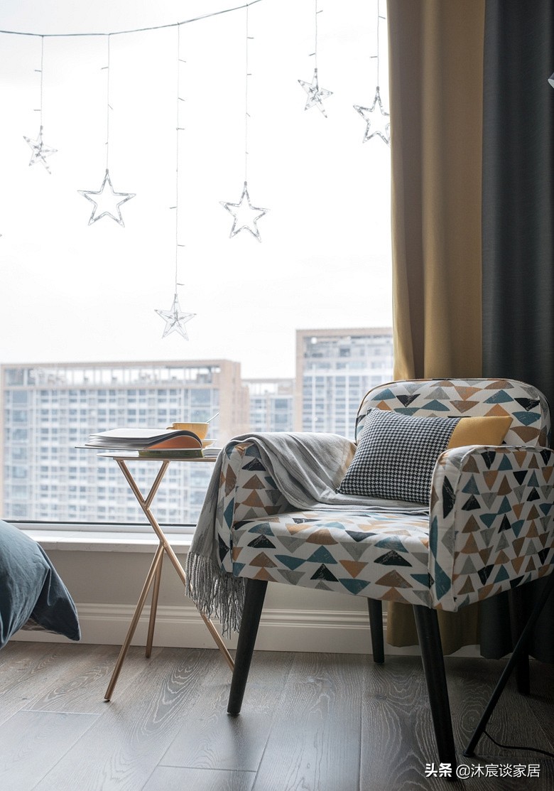 当北欧风格遇上新中式,北欧混搭美式小户型装修