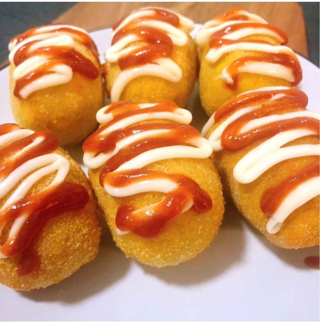 超简单做的芝士热狗,自制热狗芝士棒不发酵