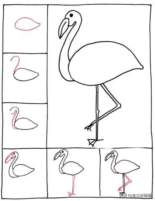 最简单的简笔画教程,超简单儿童简笔画入门初学