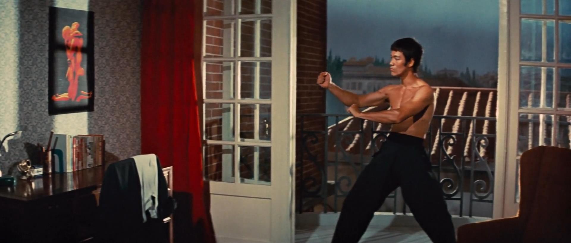 李小龙猛龙过江打斗分析,猛龙过江李小龙武术思想解析